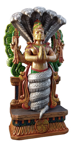 Estatua Salvia Patanjali Impresión 3d Pro Caqui