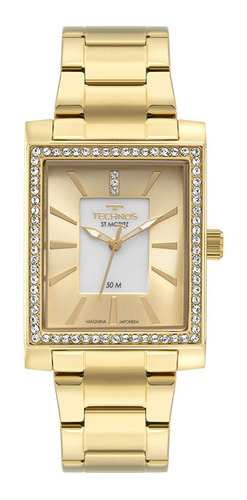 Relógio Technos Feminino St.moritz Dourado 2039dm1x Original