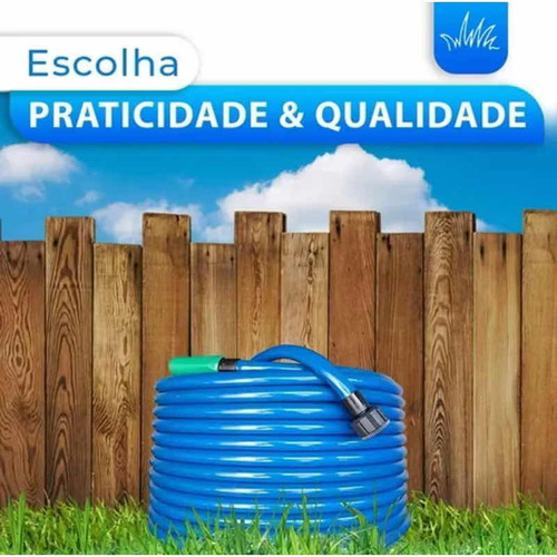 Mangueira Jardinagem 20 Metros Reforçada E Resistente