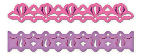 Kaleidoscope Border / Suaje De Orillas Y Bordes Caleidoscopi