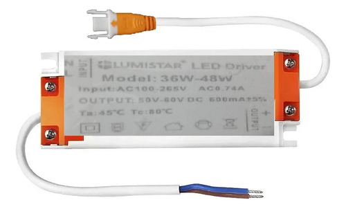 Balastro Driver Adaptador Lampara Led 36w Hasta 48w Panel