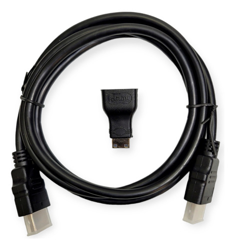 Cable Hdmi + Adaptador Hdtv C 1.5m