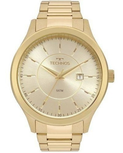 Relógio Technos Masculino Steel 2115mpt/4x Original + Nf