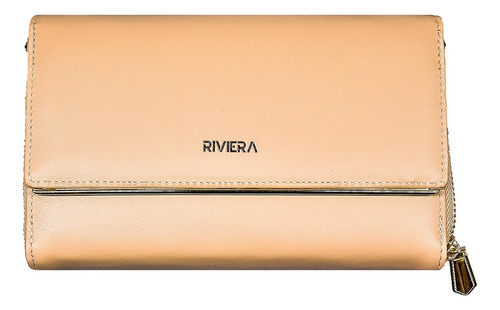 Cartera Clutch  Riviera Beige Ecocuero