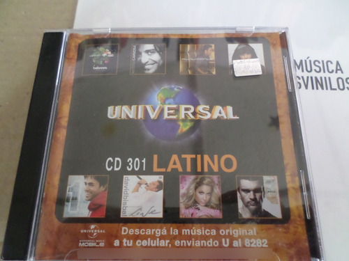 Universal -cd 301 Latino .promoción 