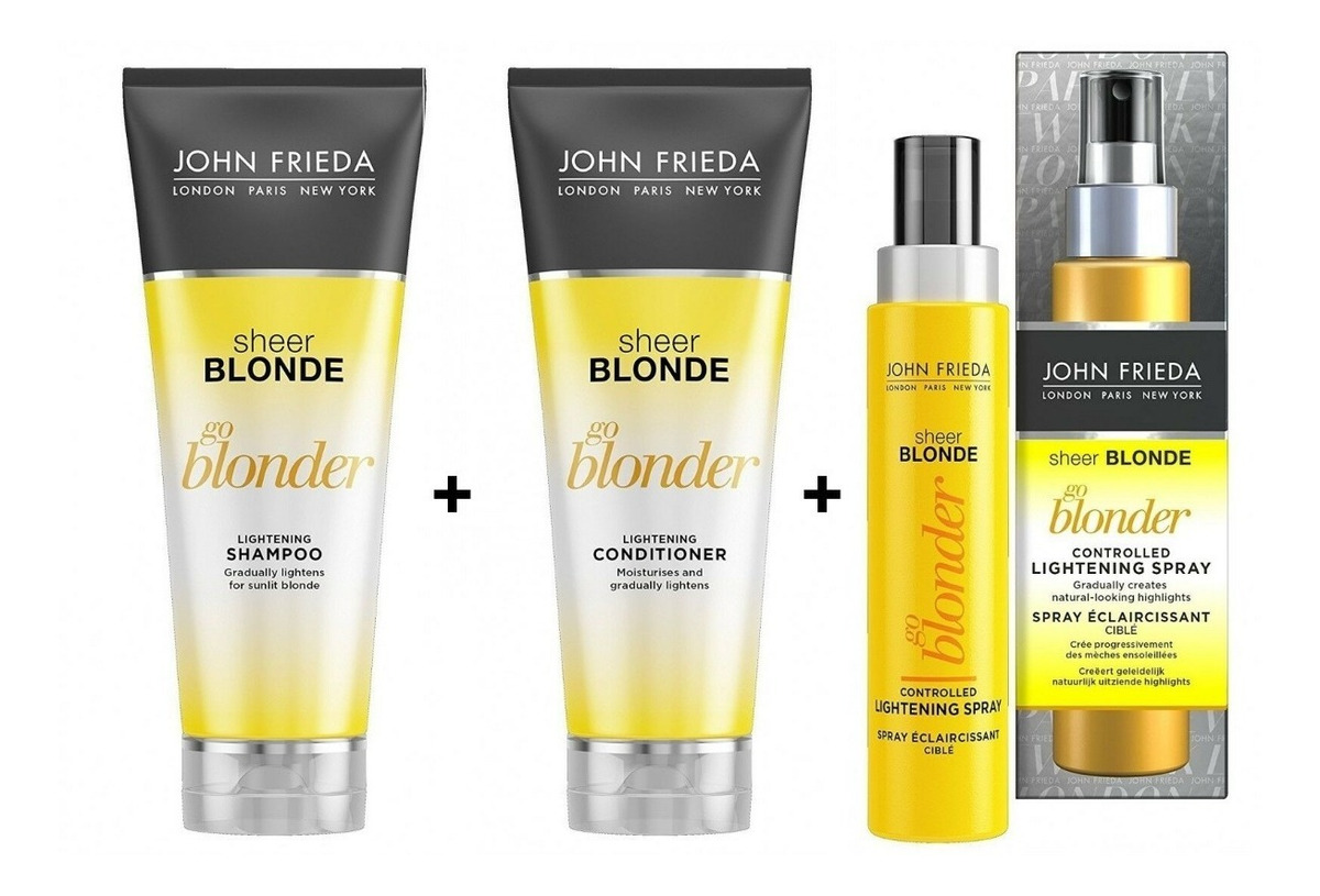John Frieda Sheer Blonde Go Blonder Lightening Shampoo - wide 9