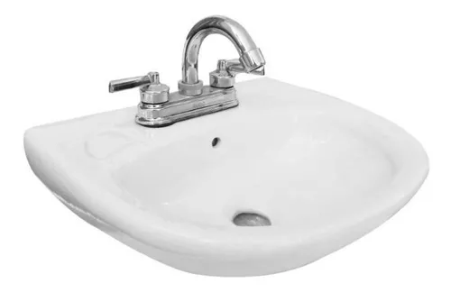 Lavabo Para Empotrar Mini De Ceramica Blanco ¡envio Gratis!