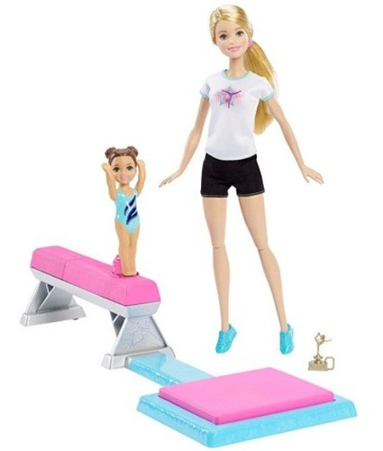 Barbie Y Niña Gimnasta Original Envio Ya