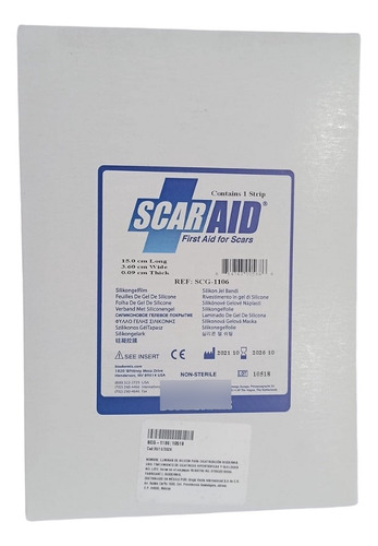 Scar Aid, Tira De Silicón, Reduce Cicatrices Por Cesárea