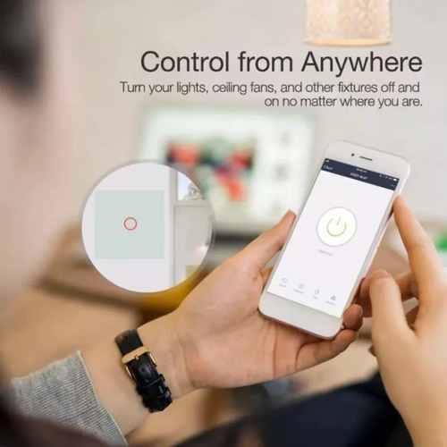 Interruptor Inteligente Wifi 3 Botoes Touch Tuya Smart Life Alexa Google Home Google Assistant Smart 110v 220v