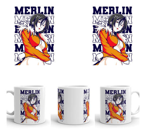 Taza Anime | Merlin - Siete Pecados Capitales