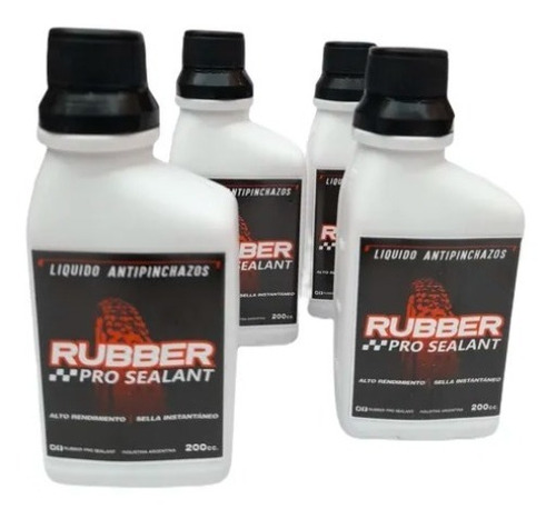 Liquido Antipinchazos Rubber Pro Sealant X200 Cc