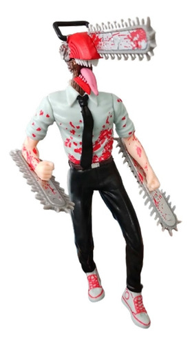 Figura Chainsaw Man Denji Con Sangre 17cms