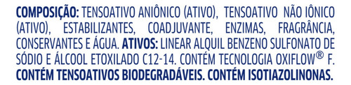 Sabão Líquido Concentrado Puro Cuidado Para Diluir 500ml Omo