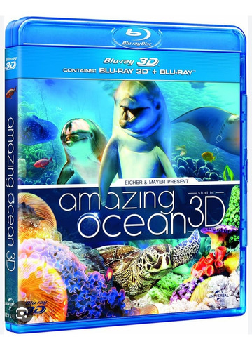 Amazing Ocean En Disco Bluray 3d Alta Definición Full H D 