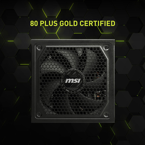 Fuente De Alimentación Msi Mag A1000gl Pcie 5 1000w 80 Plus