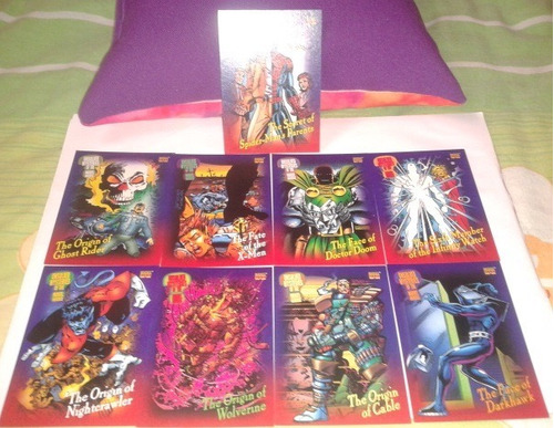 Cartas Colección Marvel 1994 The Origin Of