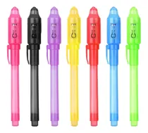Comprar Pluma De Tinta Invisible Con Luz Pluma Invisible 7 Bolígrafo