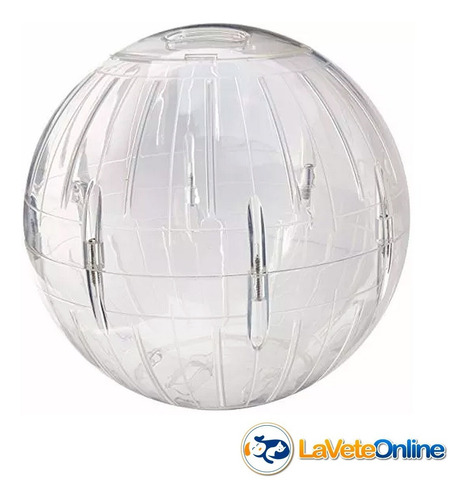 Imagen 2 de 5 de Bola Esfera Ejercicio Rueda Pelota Hurones Cobayo 29cm Large