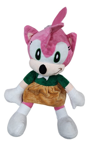 Peluche Muñeco Amy Rose Personaje De Sonic Grande 40cm Imp