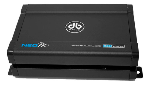 Amplificador Monoblock Db Drive Neom1 500 W Clase D 1 Canal