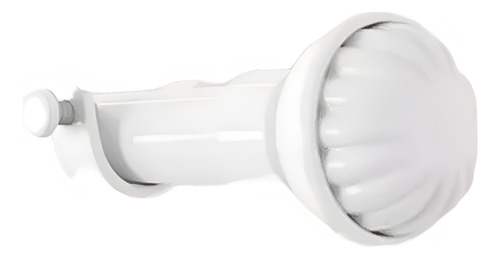 Barral Cortina Ironwood 22mm A Medida De 1 A 4m Linea Nakash Blanco Terminal Gajo