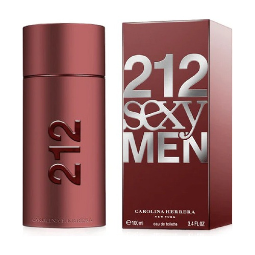212 Sexy Men Carolina Herrera Edt 100 Ml Para Hombre
