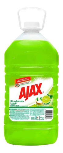 Ajax Bicarbonato Limón Limpiador Líquido Multiusos 5 Lts