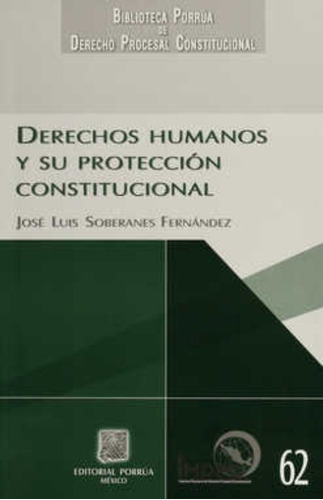 Derechos Humanos Y Su Protección Constitucional, De Soberanes Fernández, José Luis. Editorial Porrúa México En Español