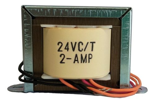 Transformador De Corriente Con Derivación Central 24v-2 Amp 