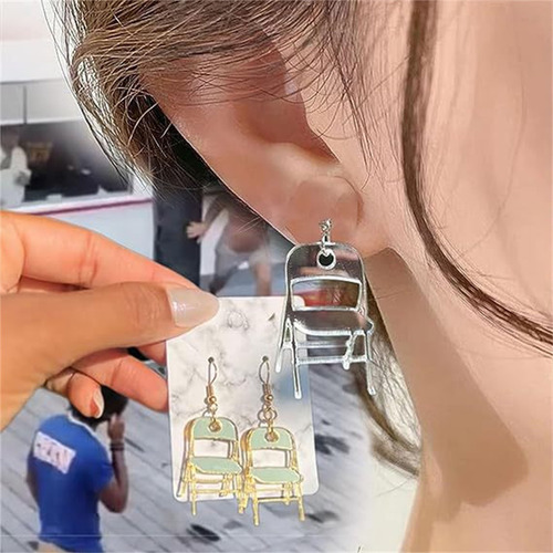 Pendientes De Silla Plegables G, Collar Deportivo Con Silla,