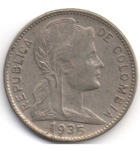 1 Centavo 1935 Bogotá 1 Con Gancho