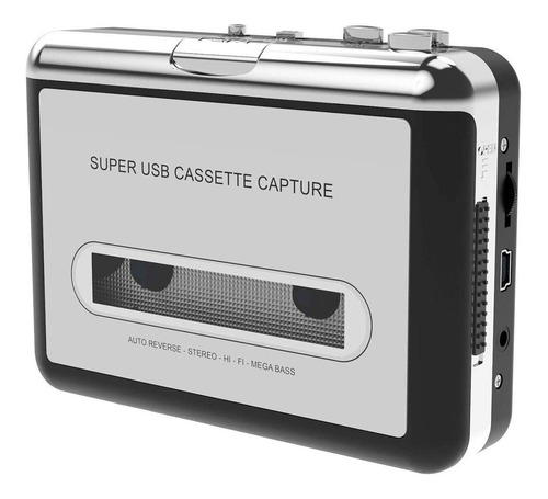 Reproductor Y Convertidor De Cassette A Mp3 Audio Digital