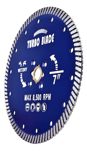 7  Diamond Turbo Blade Granite Diamond Blade Para Granito De