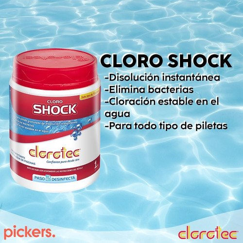 Imagen 3 de 9 de Pastilla Triple Acción + Shock X 10 Kg Clototec Combo