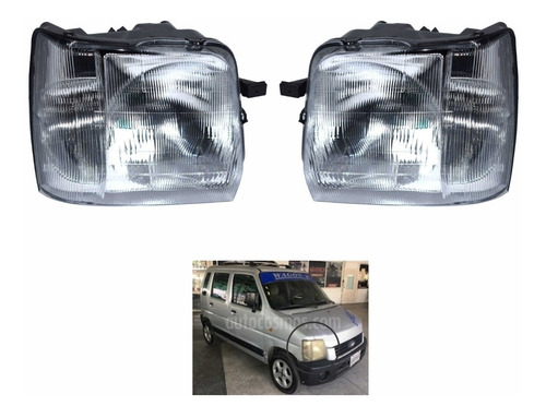 Farolas Derecha-izquierda Chevrolet Wagon-r 1995-1998 Todo
