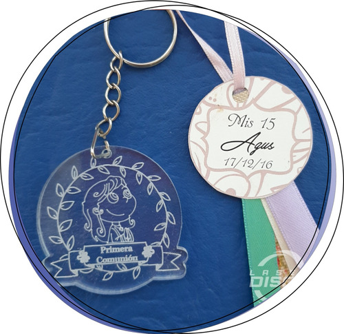 Llaveros Personalizados - Souvenirs Para Xv, Bodas, Egresos