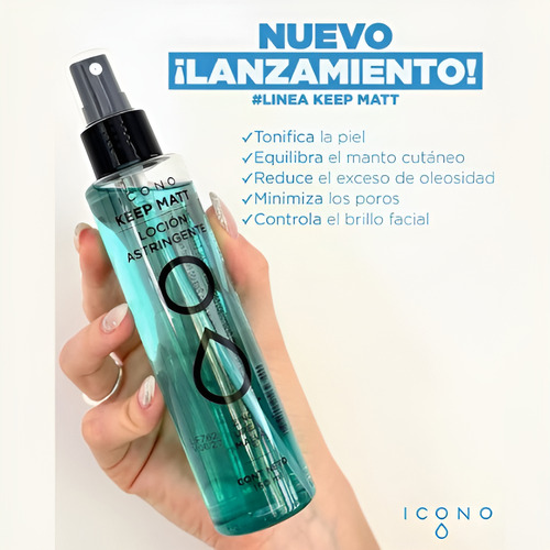 Loción Astringente Piel Grasa Keep Matt 150ml. Icono