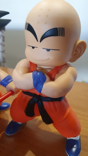 Goku Clássico E Kuririn Clássico Dragon Ball