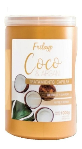 Imagen 3 de 3 de Tratamiento Capilar Profesional Almendras Frilayp X 1kg Frilayp Profesional Baño de crema - 1 - Unidad - 1 - 1 kg - 1000 mL