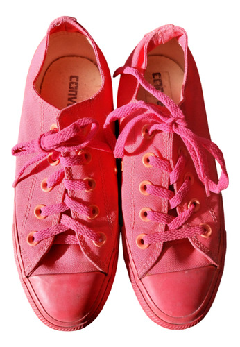 Zapatillas Converse Naranja Fluo 5.5 Us 36 Europeo (Usado)
