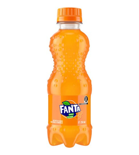 Refresco Fanta De Naranja De 250 Ml. (12 Piezas). Desechable