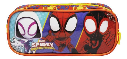 Estojo Infantil Xeryus Spidey Amazing Friends - 10715