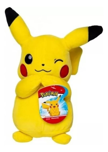 Peluche Pikachu Original Pokémon Oficial Pokemon 
