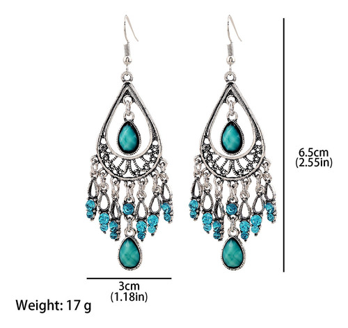Pendientes En T, Modernos, Bohemios, Vintage, Tallados En Fo