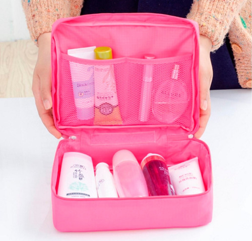 Imagen 3 de 4 de Neceser Bolso Porta Cosmeticos Maquillaje Organizador Viaje