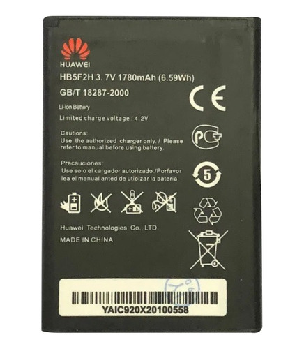 Bateria Pila Huawei Hb5f2h Router Modem E5375 Ec5377 E5330