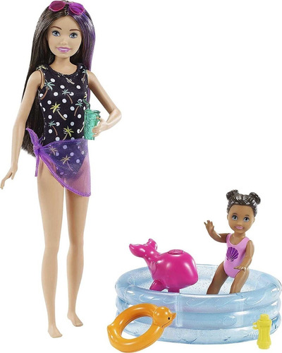 Muñeca Barbie Skipper Babysitters Mattel Fhy97 Mundo Manias