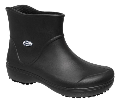 Bota Cano Curto Soft Works Bb65 Eva Super Leve Não Escorrega