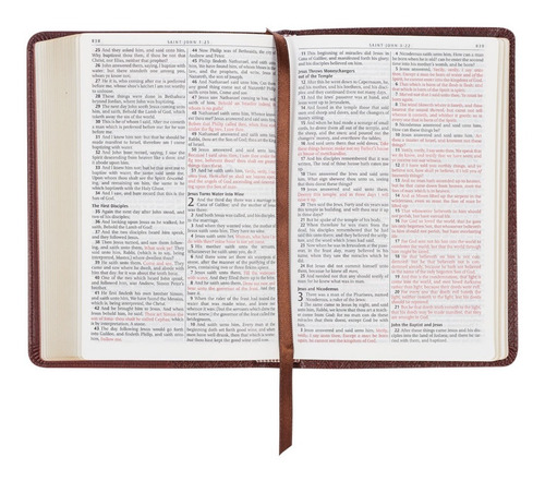 Imagen 7 de 9 de Biblia En Inglés King James Version Tamaño Compacto Café